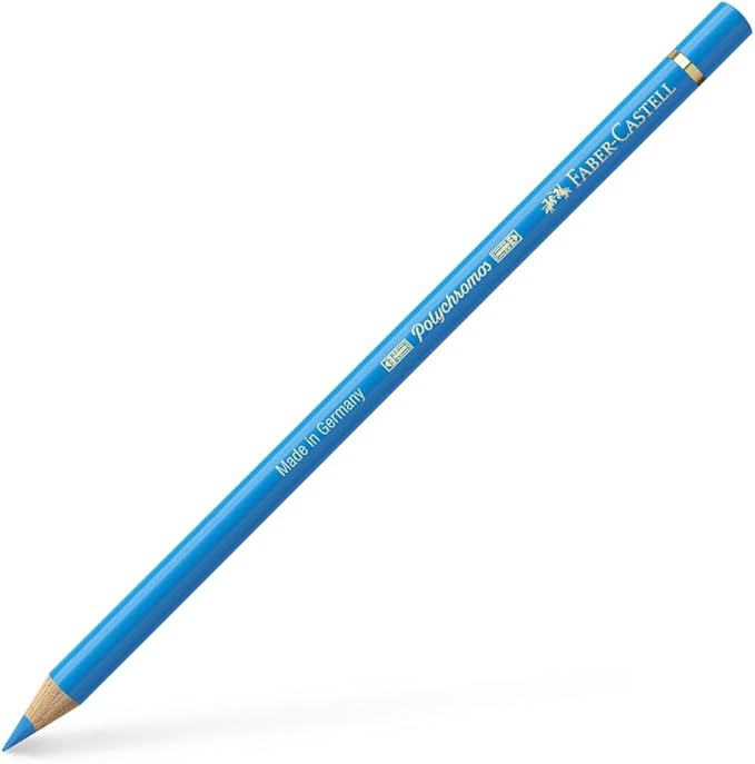 Faber-Castell Art & Graphic Polychromos Colour Pencil, Multicoloured, Tin Of 12, For Art, Craft, Drawing, Sketching, Home, School, University, Colouring