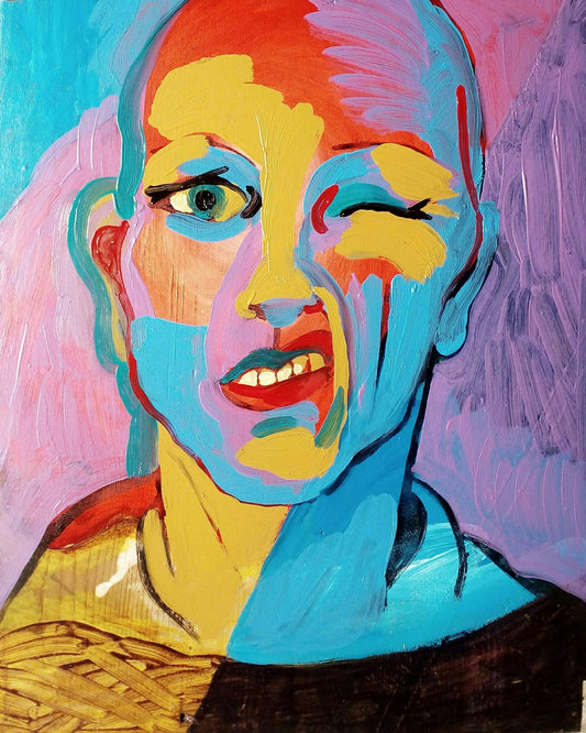 [HOBBYMENT] The "Gesso Eraser": How to save a ruined acrylic canvas painting without throwing it away