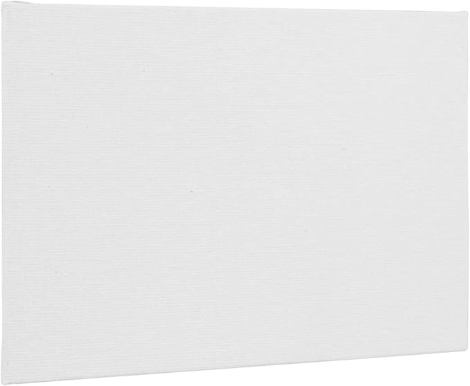 U.S. Art Supply 4 X 6 Inch Art Canvas Board Panels 12 Pack - 8 Ounce Heavyweight Cotton Acid Free Canvases for Painting Acrylics and Watercolor (1 Case of 12 Single Canvas Painting Panels)
