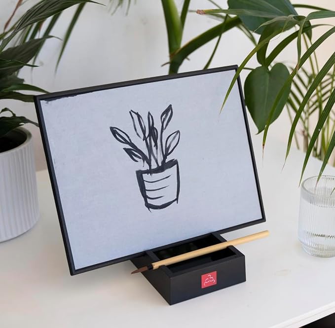 Buddha Board – The Original Water Painting Board for Mindfulness & Creativity – Unique Gift for Artists, Adults & Kids – Mess-Free Zen Art Supplies