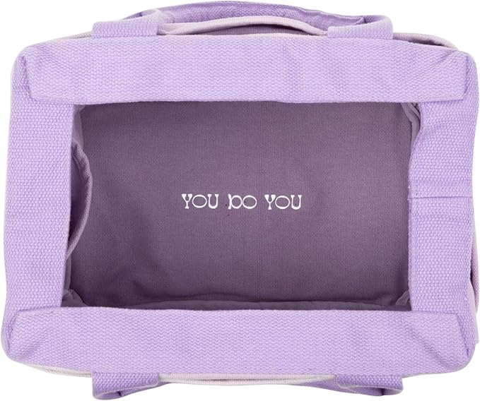Soolla Studio Bag - World's Most Loved Art Supply & Pottery Tool Bag, Washable, Over 30 Pockets, 10 Premium Colors, Canvas Tote, Craft Organizer, Sewing, Knitting, Adults, Students, Kids (Lilac Love)
