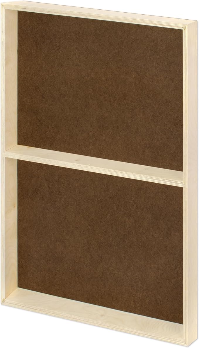 Ampersand Art Supply Claybord | 30" x 40" | 2" Cradled Profile | Kaolin Clay Painting Panel for Acrylic, Ink, Watercolor & Mixed Media | Canvas & Paper Alternative