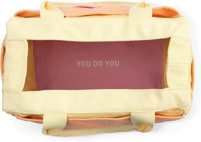 Soolla Studio Bag: Art Supply Storage Organizer & Pottery Tool Bag, Washable Tote, Yarn Bag, Crochet, 30 Pockets, 15+ Colors (Becca Sands)