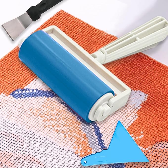 NLXCXUCY 244Pcs Diamond Art Accessories Kit All-Inclusive Diamond Painting Tool Set with A3 Diamond Painting Light Pad,Diamond Art Sealer Glue, Diamond Correction Pens, Storage Box for DIY Craft