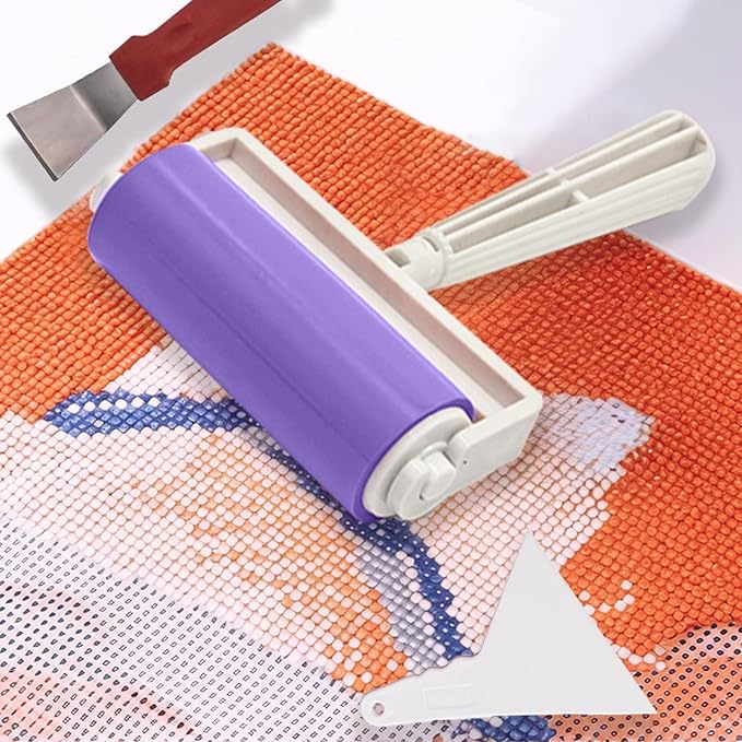 NLXCXUCY 244Pcs Diamond Art Accessories Kit All-Inclusive Diamond Painting Tool Set with A2 Diamond Painting Light Pad,Diamond Art Sealer Glue, Diamond Correction Pens, Storage Box for DIY Craft