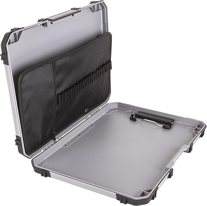 ArtBin 6838AG Sketch Board, Portable Drawing Surface with Internal Art & Craft Storage, Grey