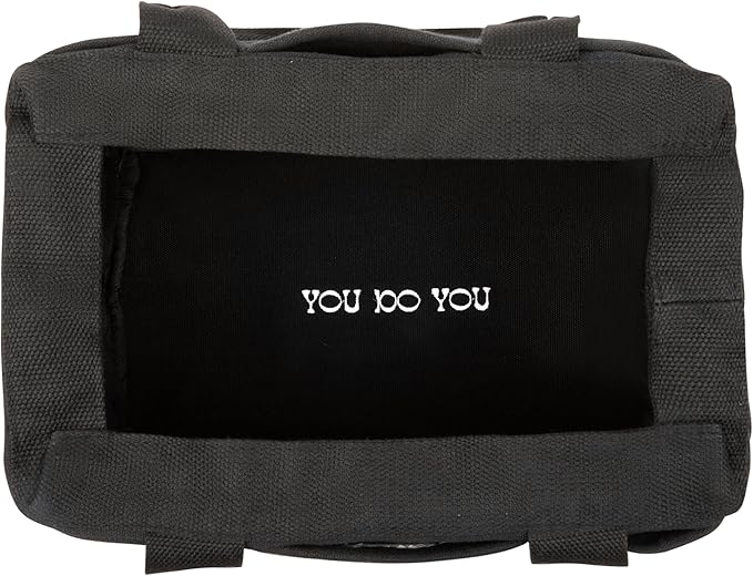 Soolla Studio Bag: Pottery Tool Bag & Craft Storage, Art Supply Organizer, Washable Tote, Knitting Yarn Carrier, Crochet Projects, 30 Pockets, 20+ Canvas Colors, Gift For Artists & Teachers (Blackout)