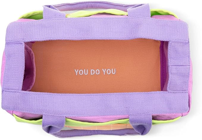 Soolla Studio Bag: Art Supply Storage Organizer & Pottery Tool Bag, Washable Tote, Yarn Bag, Crochet, 30 Pockets, 15+ Colors (Sarah Anderson)
